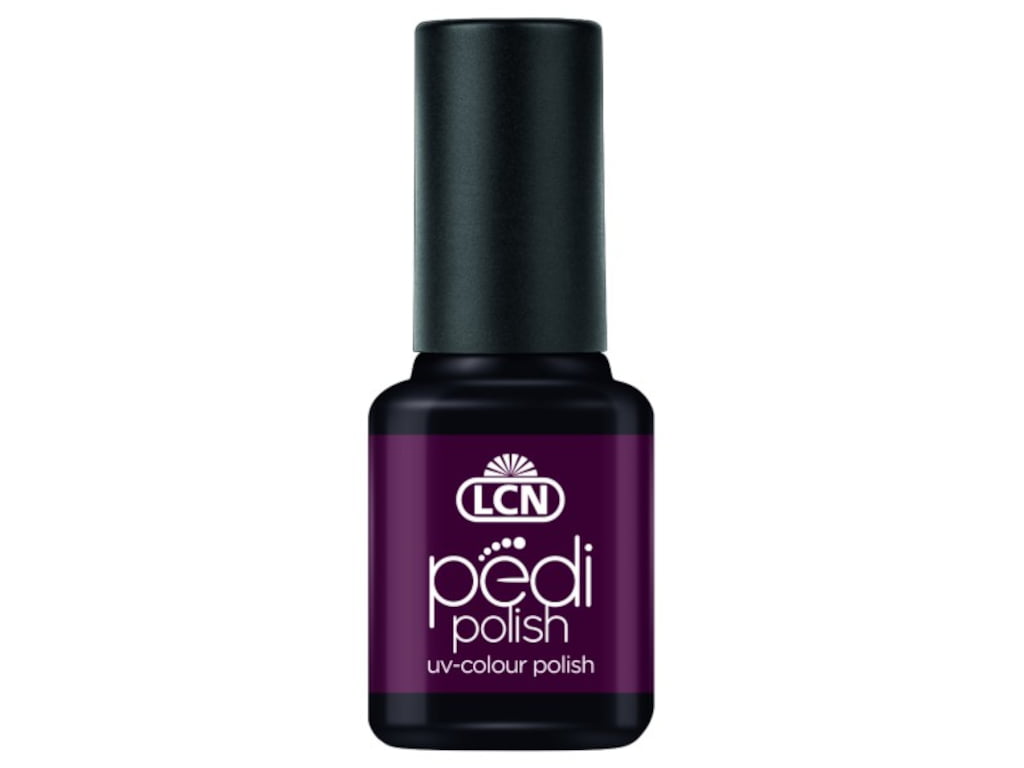 LCN Pedi Polish UV-Farblack (Black Cherry)