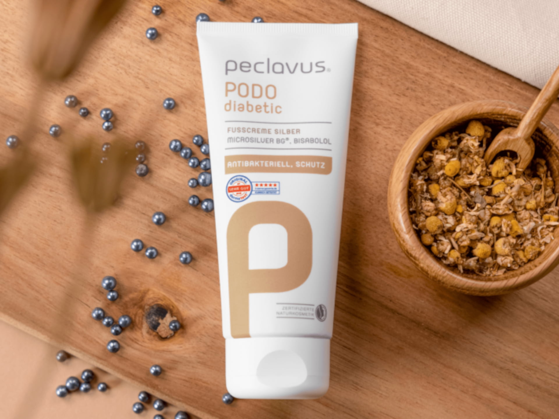 Peclavus Podo diabetic Fusscreme Silber – Bild 2
