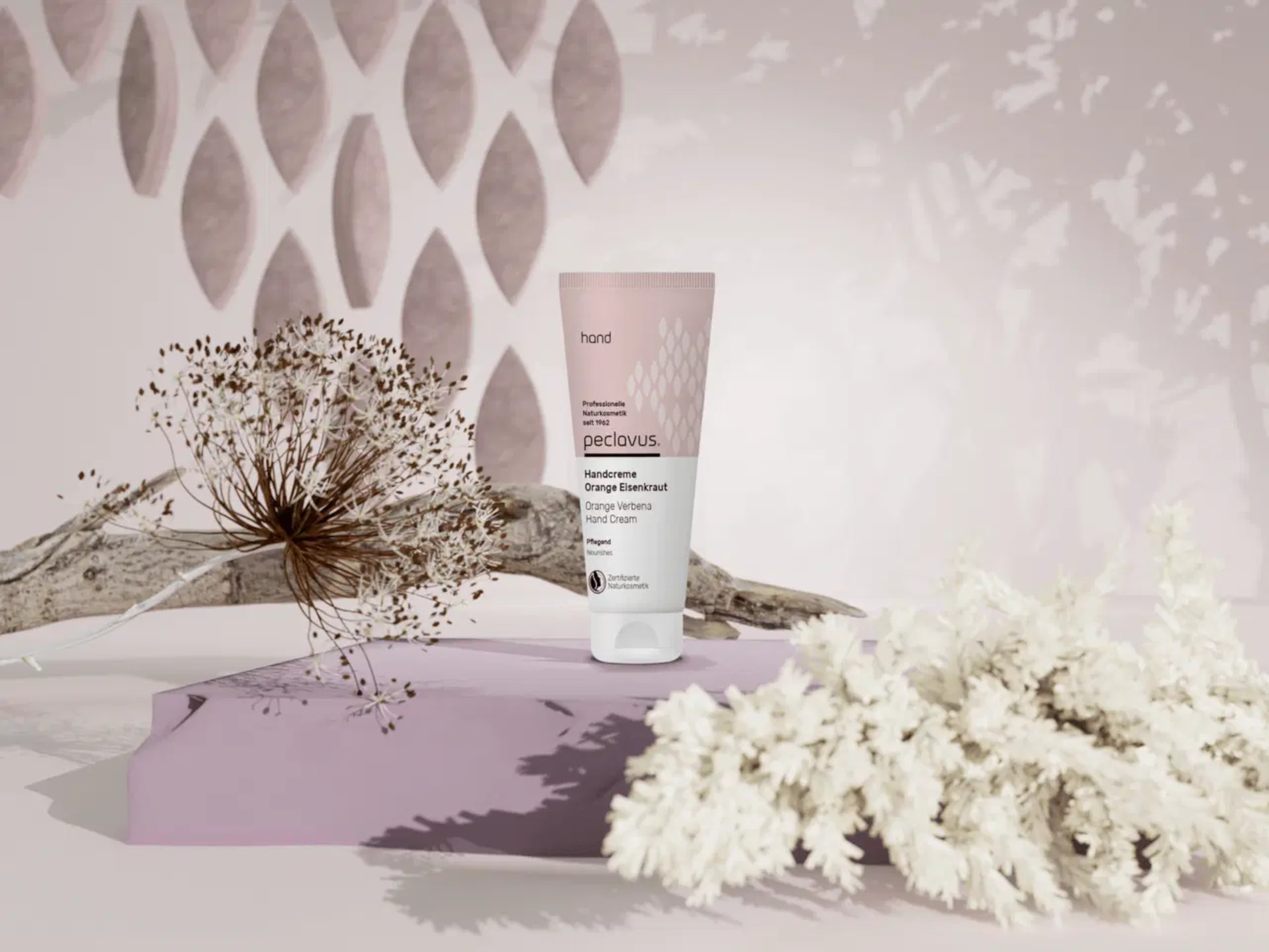 Peclavus Handcreme Orange Eisenkraut