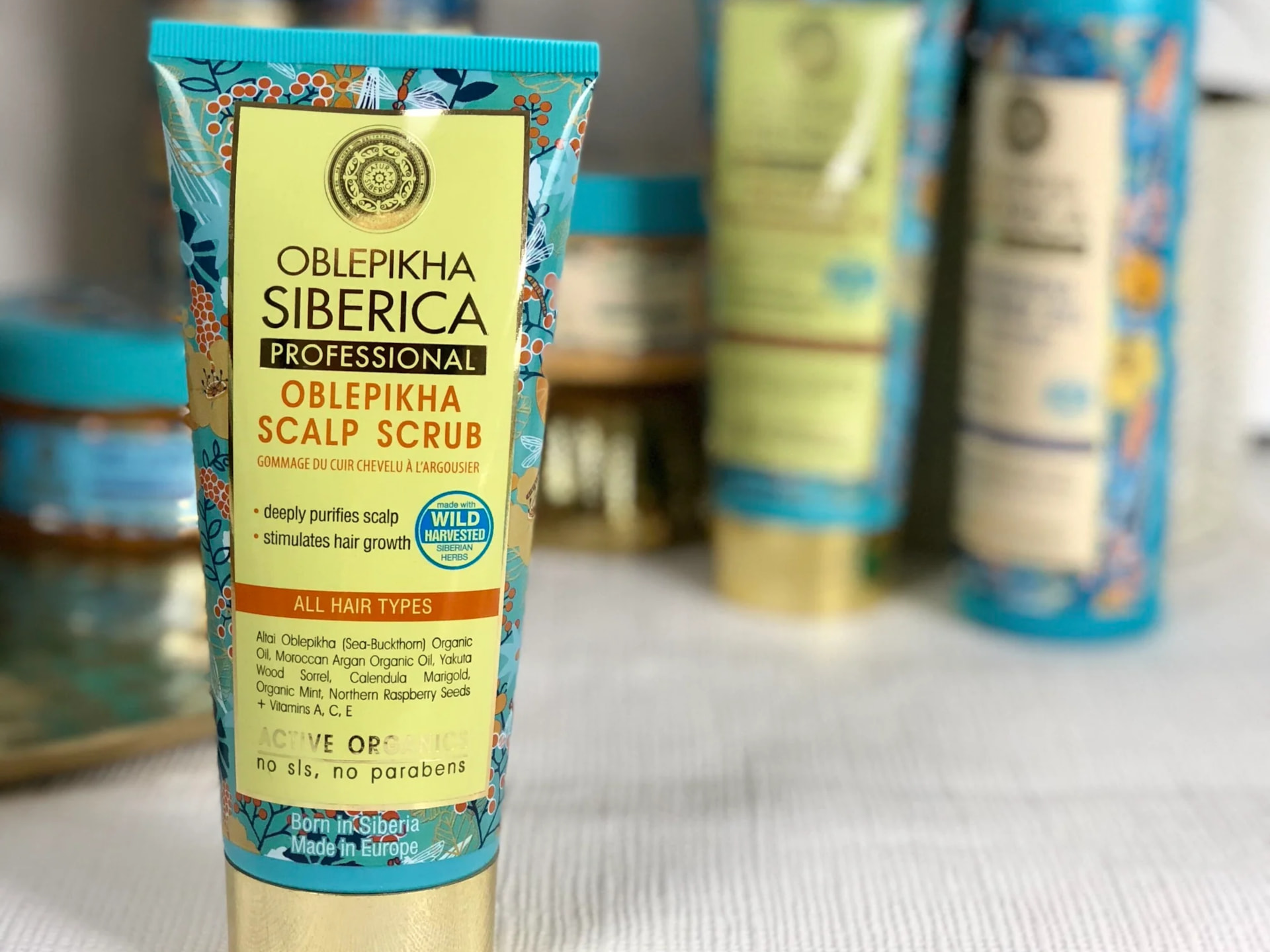 Natura Siberica Oblepikha Scalp Scrub Sanddorn Kopfhaut-Peeling