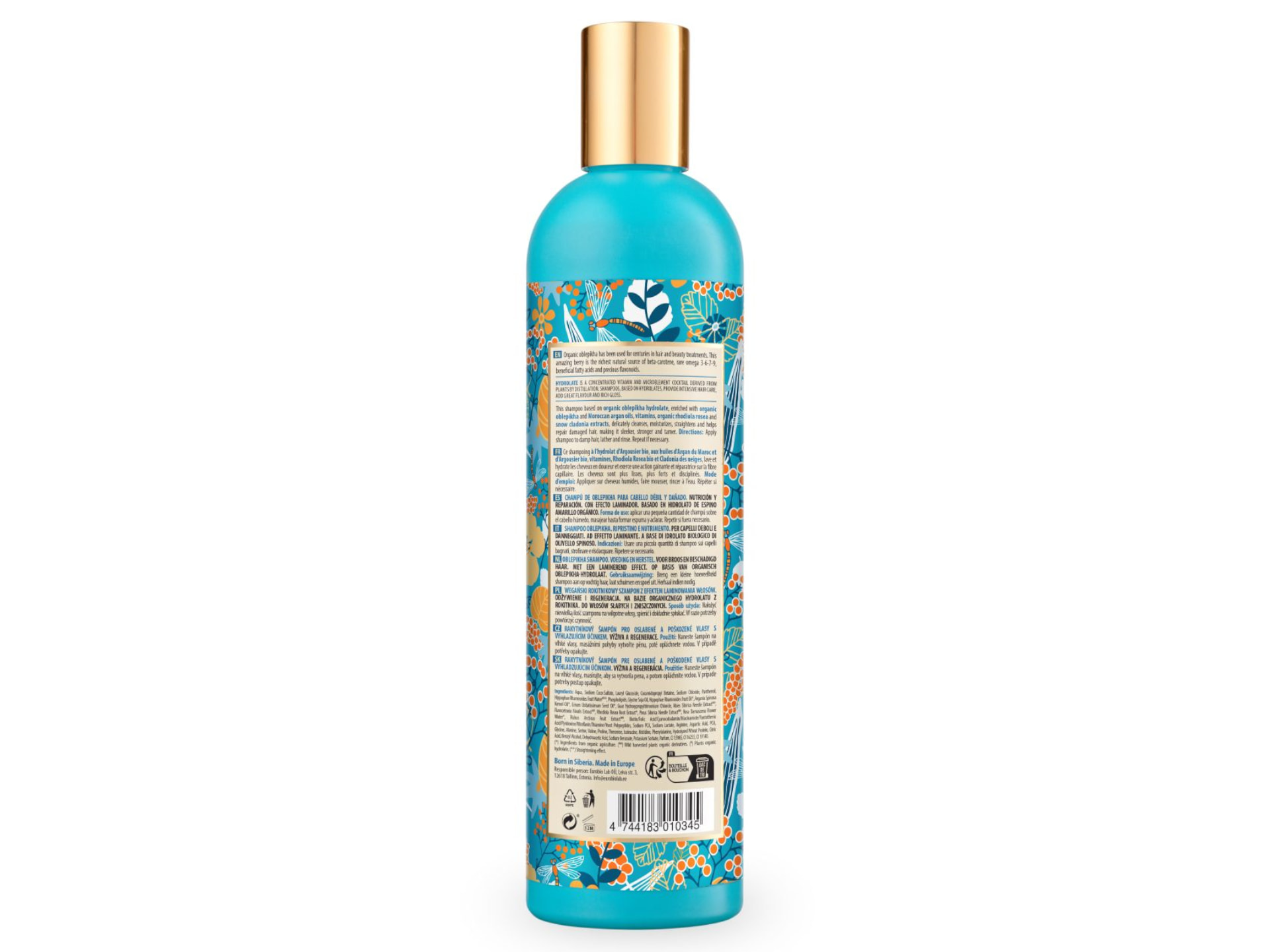Natura Siberica Oblepikha Shampoo Nähr- und Repairpflege