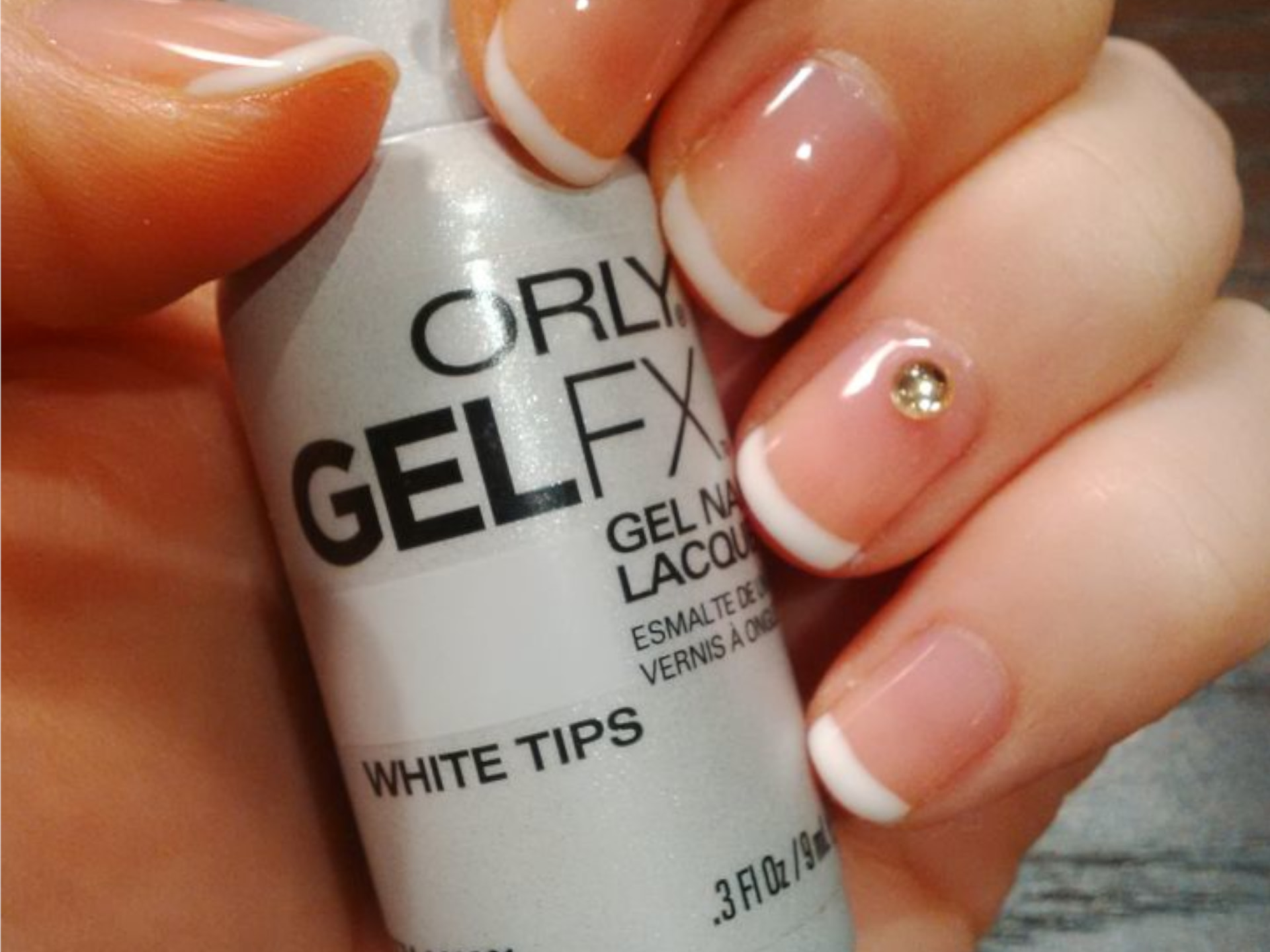 Orly Gel FX (White Tips)