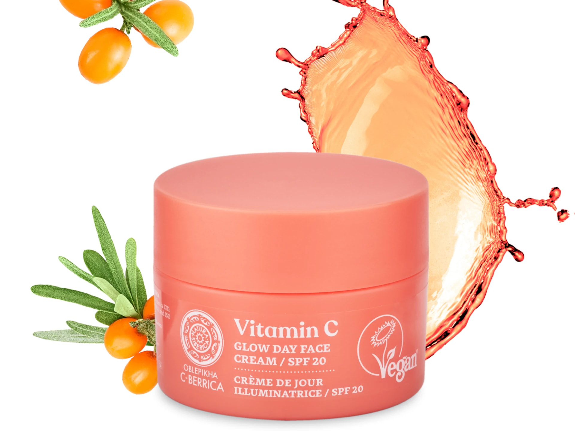 Natura Siberica C-Berrica Glow Day Face Cream SPF 20