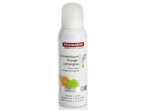 Pedibaehr Cremeschaum Orange-Lemongras